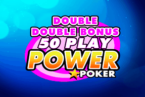Double Double Bonus - 50 Play Power Poker