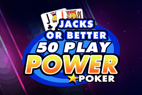 Jacks or Better - 50 Play Power Poker